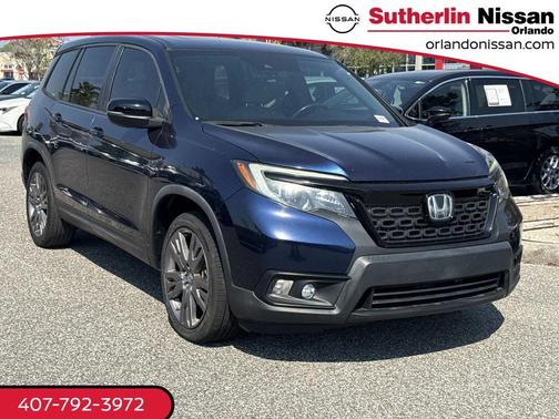 Obsidian Blue Pearl 2019 Honda Passport EX-L