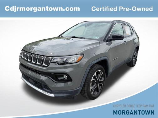 Sting Gray Clearcoat 2022 Jeep Compass Limited