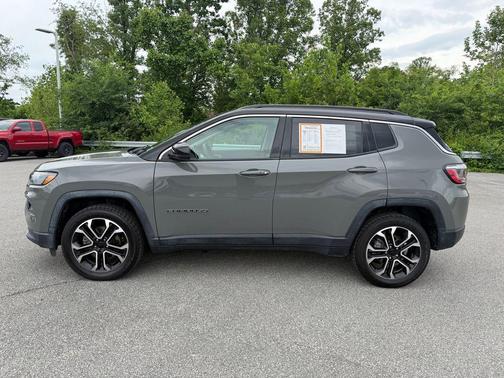 Sting Gray Clearcoat 2022 Jeep Compass Limited