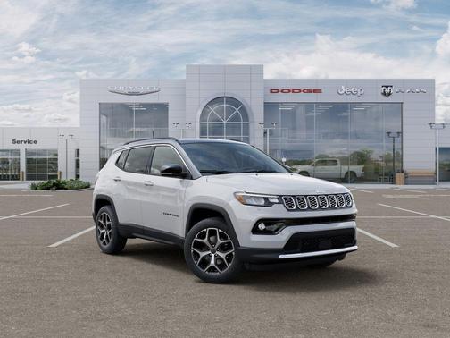 Bright White Clearcoat 2026 Jeep Compass Limited