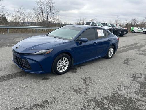 Blue 2025 Toyota Camry LE