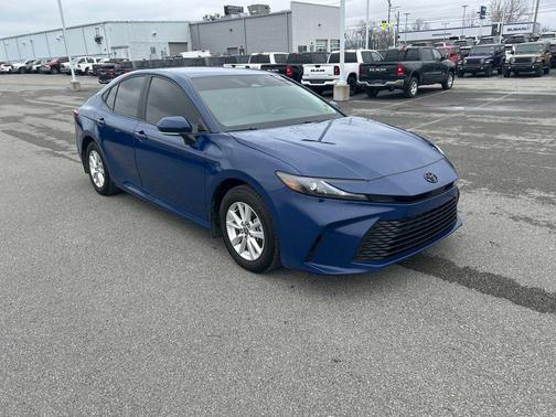 Blue 2025 Toyota Camry LE