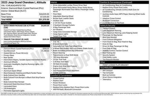 2023 Jeep Grand Cherokee L Laredo