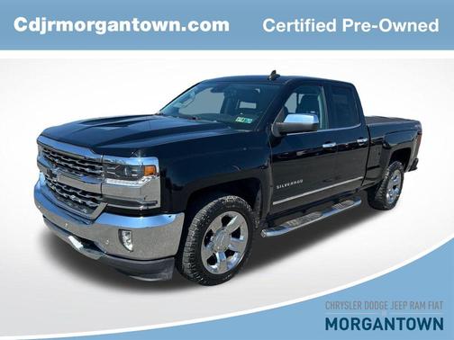 Black 2016 Chevrolet Silverado 1500 LTZ