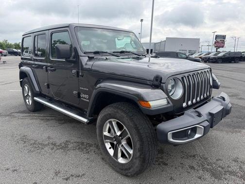 Granite Crystal Clearcoat Metallic 2020 Jeep Wrangler Unlimited Sahara