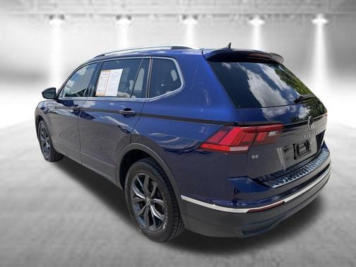 Atlantic Blue 2023 Volkswagen Tiguan 2.0T SE