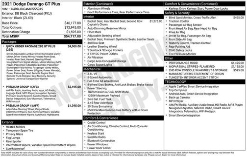 2021 Dodge Durango GT