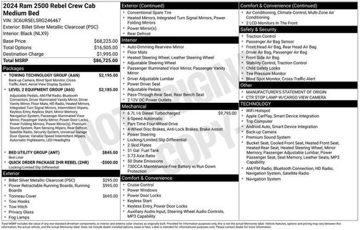 2024 RAM 2500 Power Wagon