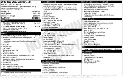 2022 Jeep Wagoneer Series III