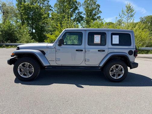 Billet Silver Metallic Clearcoat 2020 Jeep Wrangler Unlimited Sahara