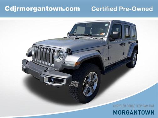 Billet Silver Metallic Clearcoat 2020 Jeep Wrangler Unlimited Sahara