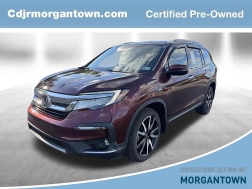 Scarlet Red 2021 Honda Pilot Elite