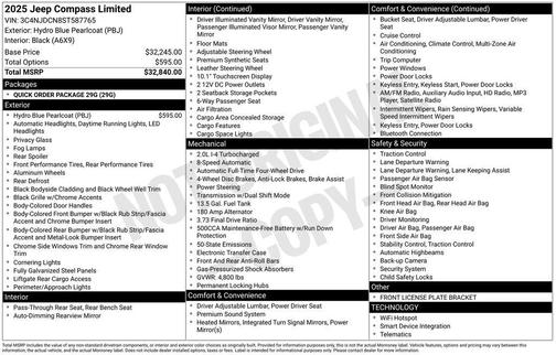 2025 Jeep Compass Limited