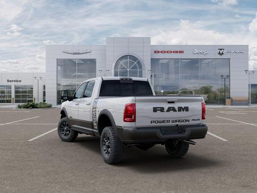 Bright White Clearcoat 2025 RAM 2500 Rebel/Power Wagon