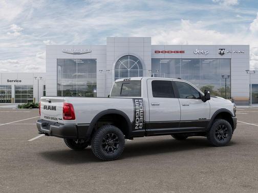 Bright White Clearcoat 2025 RAM 2500 Rebel/Power Wagon