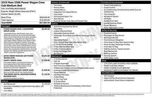 2025 RAM 2500 Rebel/Power Wagon
