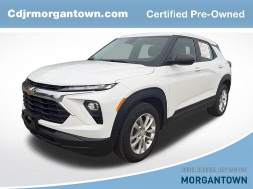 Summit White 2024 Chevrolet Trailblazer LS
