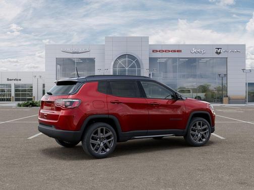 Red 2026 Jeep Compass Limited