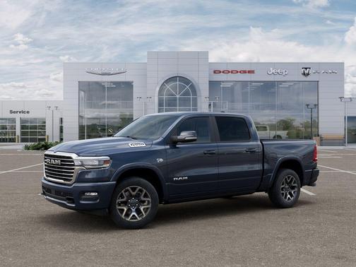 Blue Metallic 2026 RAM 1500 Laramie