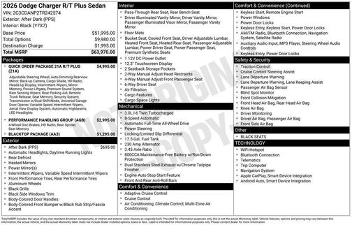 2026 Dodge Charger R/T