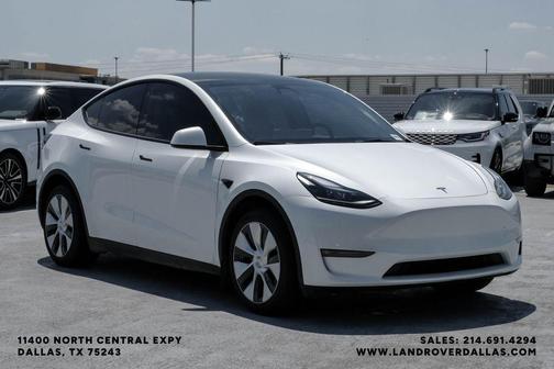 Pearl White 2023 Tesla Model Y Long Range