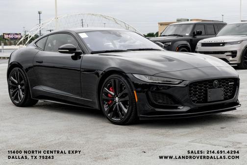 Santorini Black 2024 Jaguar F-TYPE P450 R-Dynamic