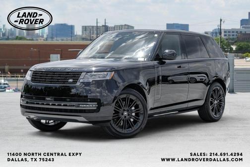 Santorini Black 2025 Land Rover Range Rover P400 SE