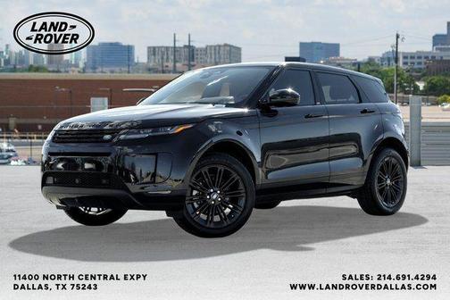 Santorini Black 2025 Land Rover Range Rover Evoque Core S