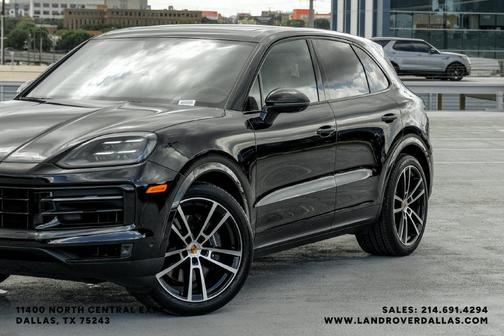 Black 2026 Porsche Cayenne Base
