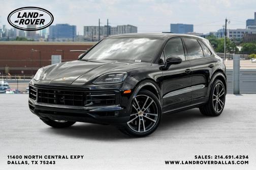 Black 2026 Porsche Cayenne Base