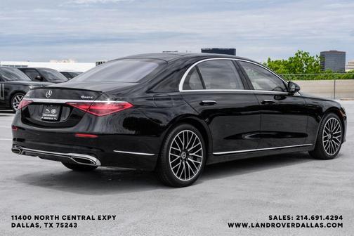 Black 2022 Mercedes-Benz S-Class S 580 4MATIC