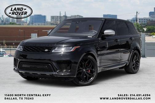 Santorini Black 2020 Land Rover Range Rover Sport 3.0 Supercharged HST