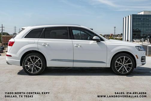 Carrara White 2018 Audi Q7 3.0T Premium Plus