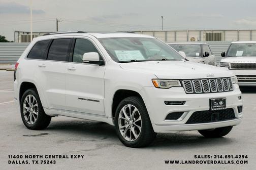 Bright White Clearcoat 2021 Jeep Grand Cherokee Summit