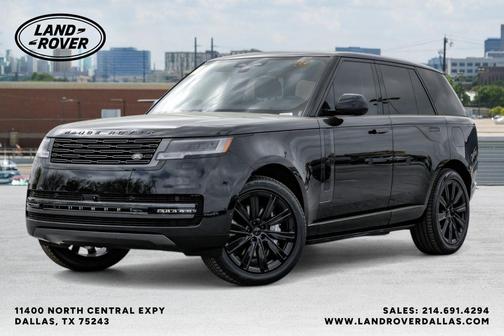 Santorini Black 2026 Land Rover Range Rover P550e SE