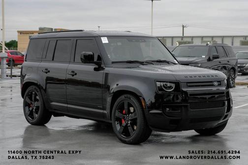 Santorini Black 2026 Land Rover Defender X