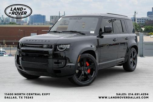 Santorini Black 2026 Land Rover Defender X