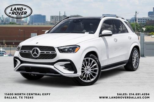 Polar White 2026 Mercedes-Benz GLE 450 4MATIC
