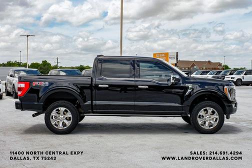 Agate Black Metallic 2022 Ford F-150 Platinum