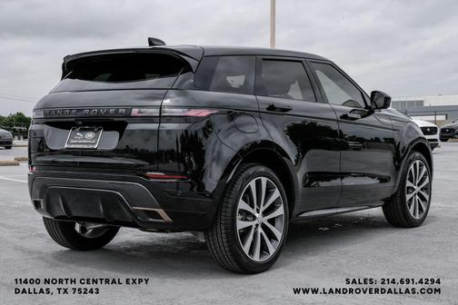Santorini Black 2025 Land Rover Range Rover Evoque Dynamic SE