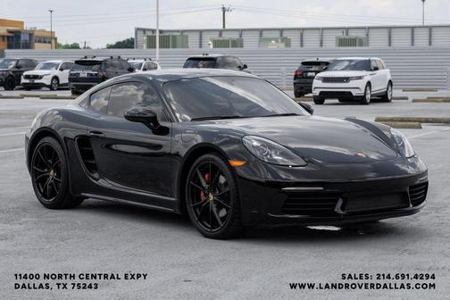 Jet Black Metallic 2019 Porsche 718 Cayman S