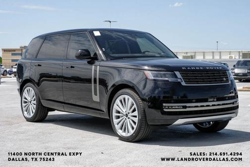 Santorini Black 2026 Land Rover Range Rover P530 SE 7 Seat