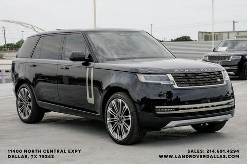 Santorini Black 2026 Land Rover Range Rover P530 SE 7 Seat