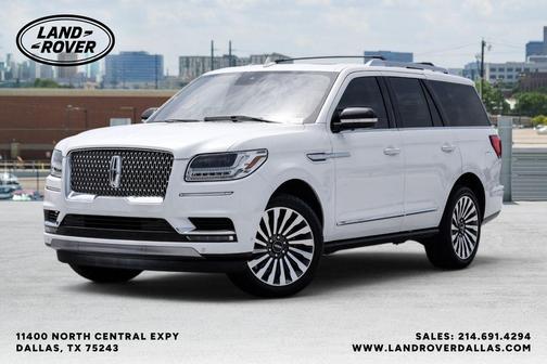 White 2021 Lincoln Navigator Reserve