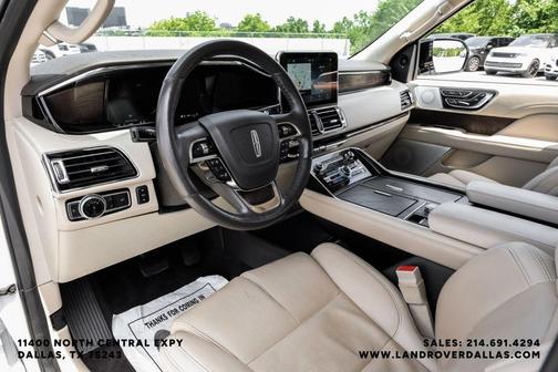 White 2021 Lincoln Navigator Reserve