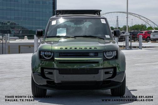 Woolstone Green 2026 Land Rover Defender P400 X-Dynamic SE