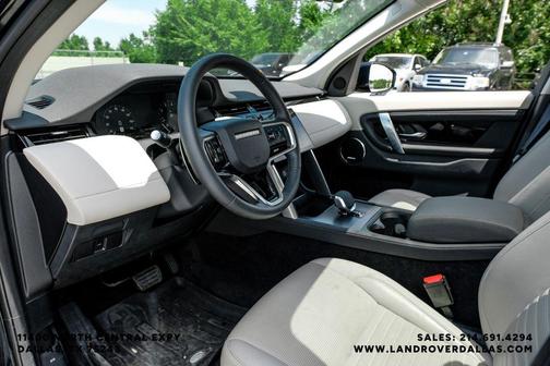 Santorini Black 2025 Land Rover Discovery Sport S