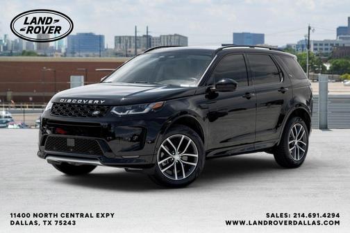 Santorini Black 2025 Land Rover Discovery Sport S