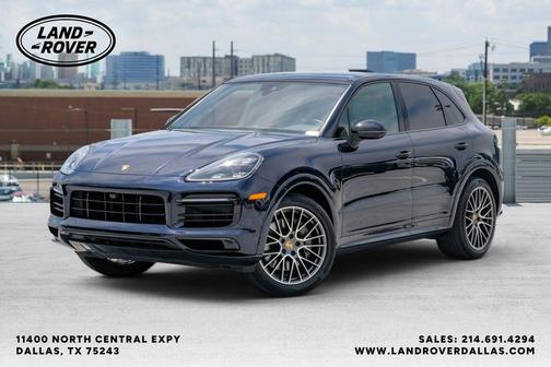 Moonlight Blue Metallic 2021 Porsche Cayenne S