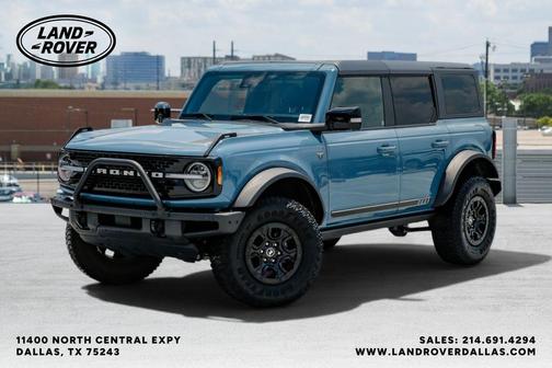 Lightning Blue 2021 Ford Bronco First Edition